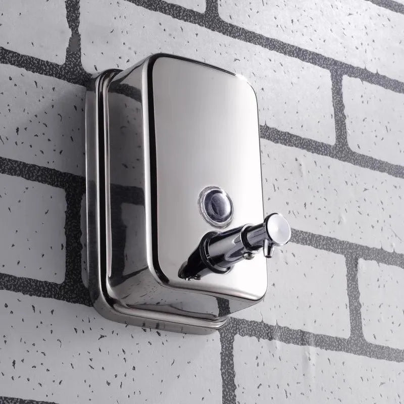 Bình Xà Phòng Treo Tường Inox Vàng Sang Trọng 304 - Daisan Mart