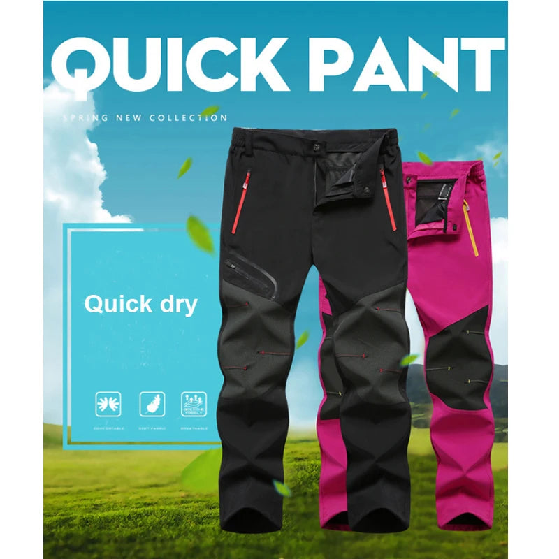 2023 Men's Outdoor Pants Quick Dry Breathable Multi-Function