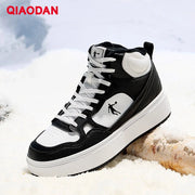 Giày Trượt Nữ QIAODAN 2025 - Cổ Điển Đen Trắng