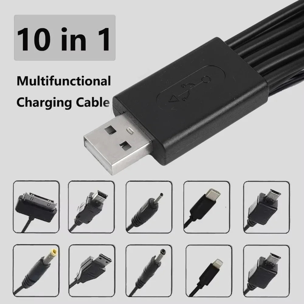 10 In 1 Multi-Function Charging Cable For Mobile Phones