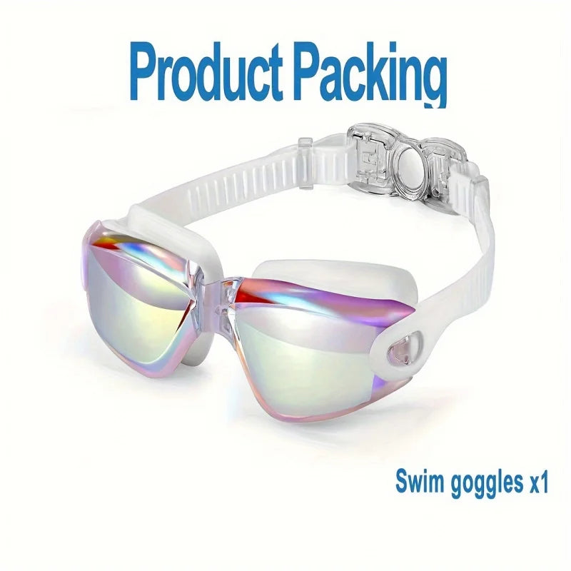 Kính Bơi Chuyên Nghiệp HD Chống Nước Điều Chỉnh Silicone