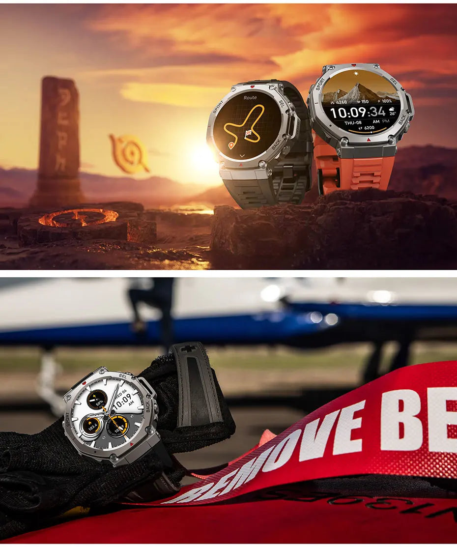 Đồng Hồ Thông Minh T-Rex 3 GPS AMOLED 5ATM Nam