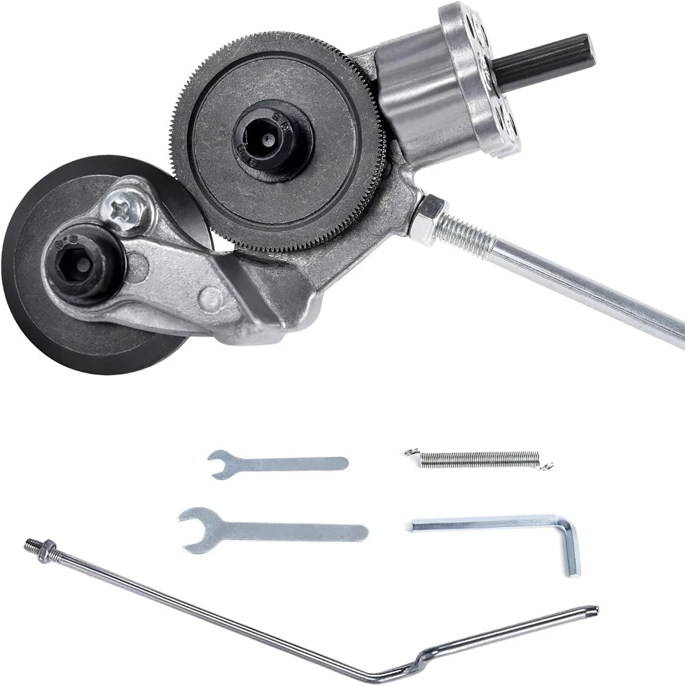 Electric Metal Nibbler Drill Attachment with Adapter DIY Metal Cutter Sheet Drill Attachment for Metal Cutting Copper Cutter