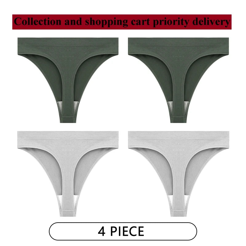 CINOON: Bộ 4 Quần Lót Nữ Sexy Thoáng Mát