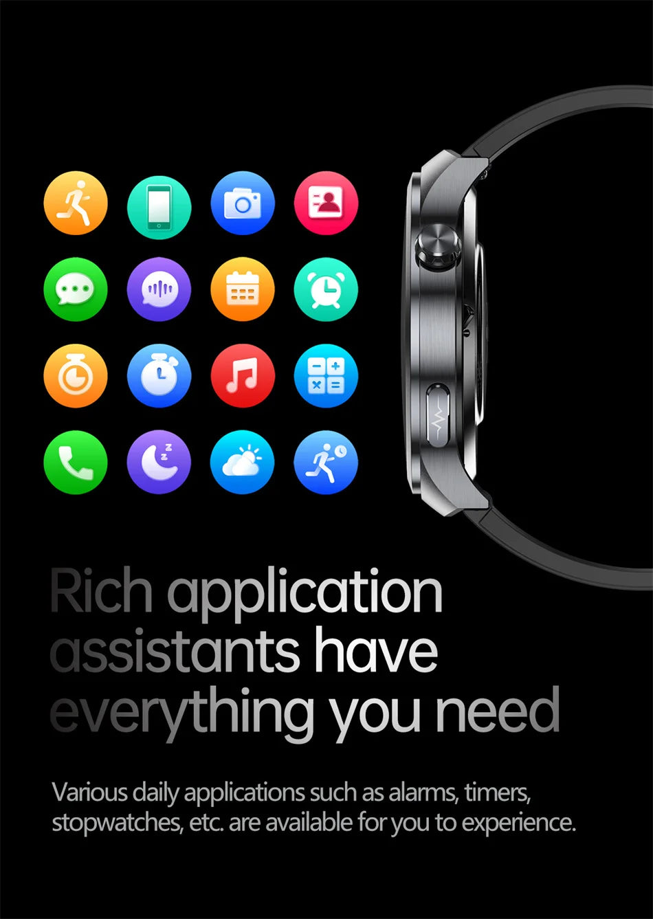 Đồng hồ thông minh sức khỏe ECG+PPG 2026 chính xác cao