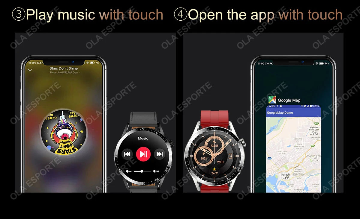 Đồng hồ thông minh 5 Pro 2025, màn HD, GPS, NFC, IP68