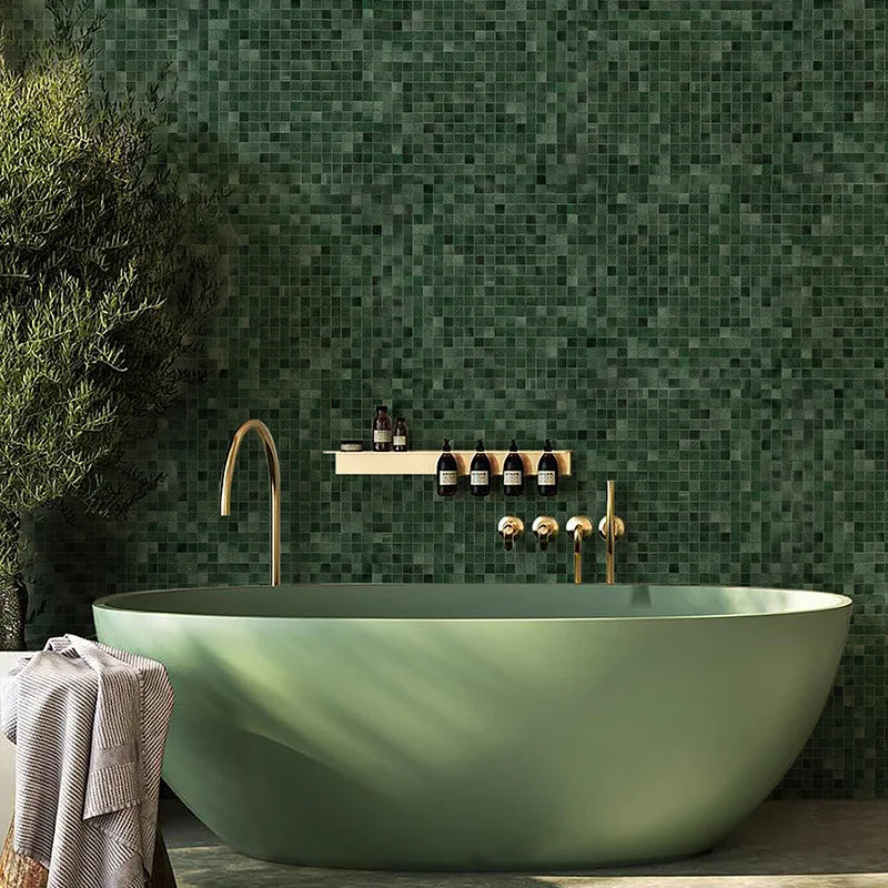 Miếng Dán Tường Nhôm Nhựa Kháng Nước Trang Trí Bếp