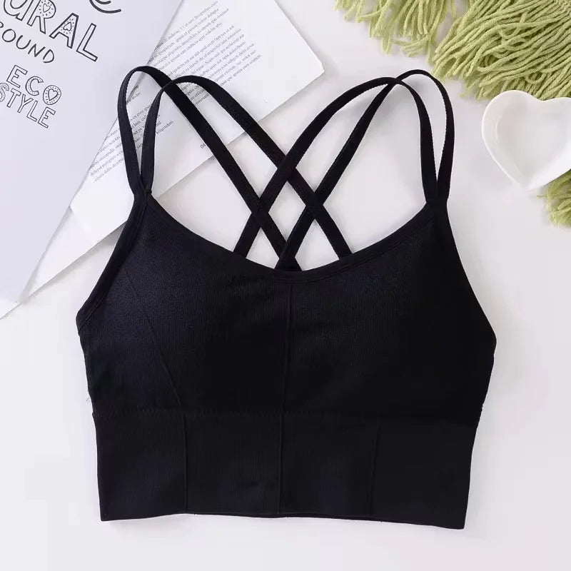 Áo Tập Nữ Đẹp: Thể Thao, Vắt Chéo, Nâng Đỡ, Thoáng Mát - Daisan Mart