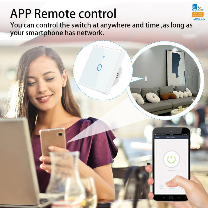 Tuya EWeLink EU Smart Switch - Voice Control