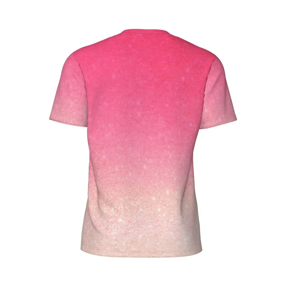 Áo Thun Nam Ombre Tím Hồng Thời Trang Hè Đầy Phong Cách