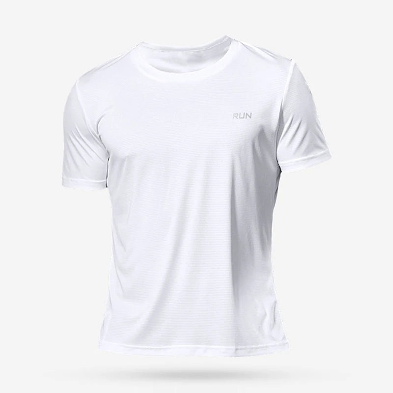 Men's Summer Quick Dry Bodybuilding Sports Shirt