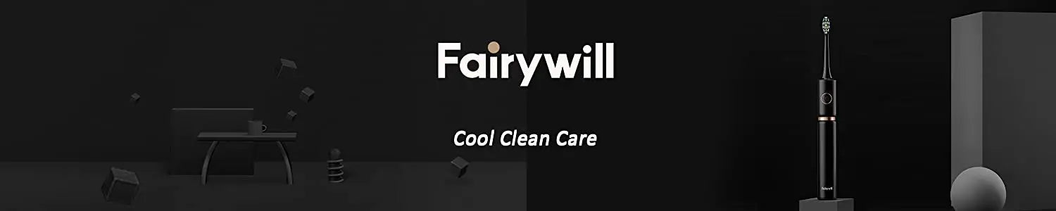Fairywill Electric Sonic Toothbrush FW-507 USB Charge Rechargeable Adult Waterproof Electronic Toothbrushes Replacement Heads s