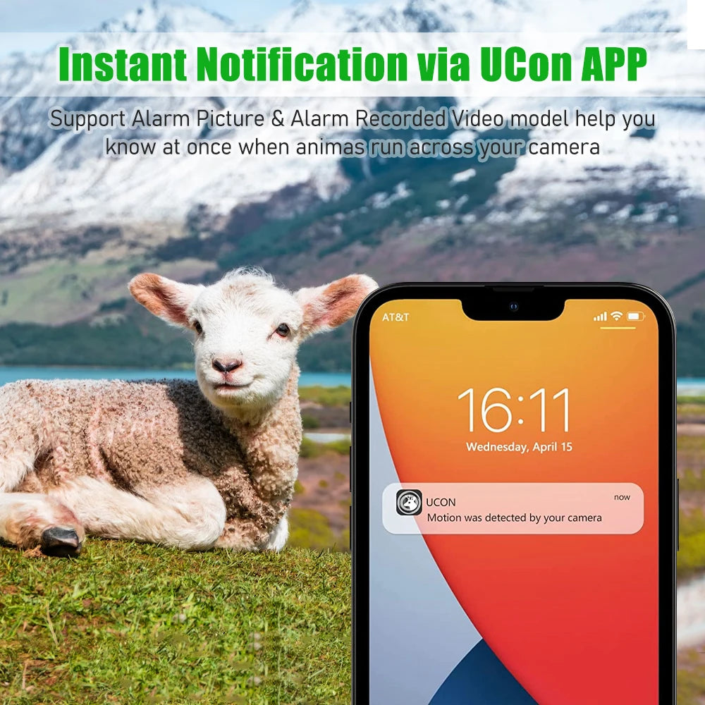 4G European Hunting Camera 4MP Motion Activated