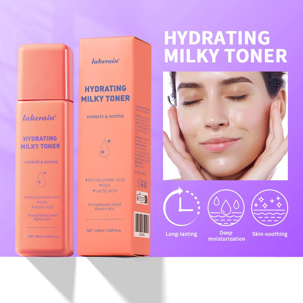 Hydrating Milky Toner Repair Skin Ultra Hydrating Toner for Face Soothes Skin Moisture Reduces Redness Barrier Skincare