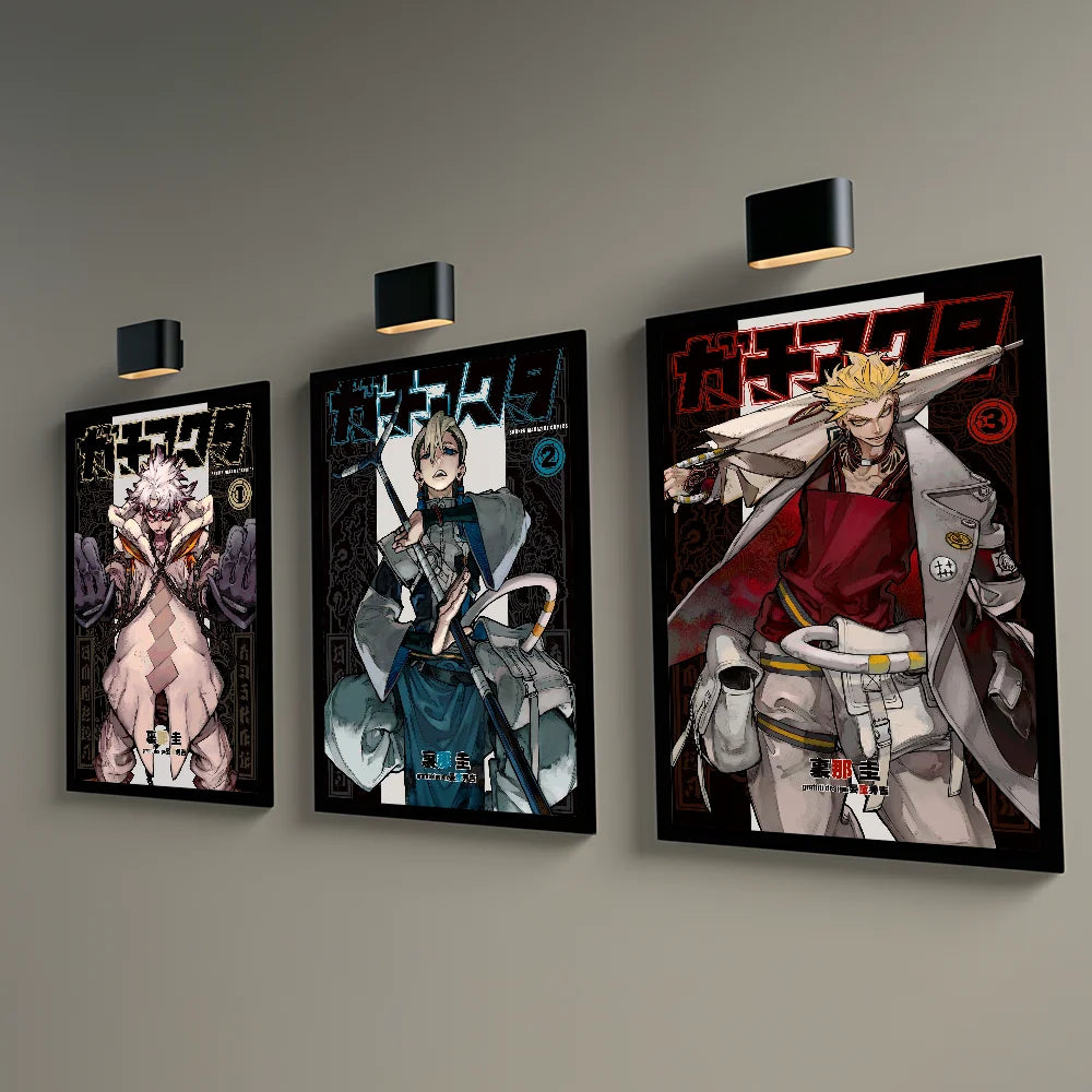Anime G-Gachiakuta Poster Room Decor Home Decoration Interior Wall Art Printing Waterproof Garage BedRoom Posters Gift