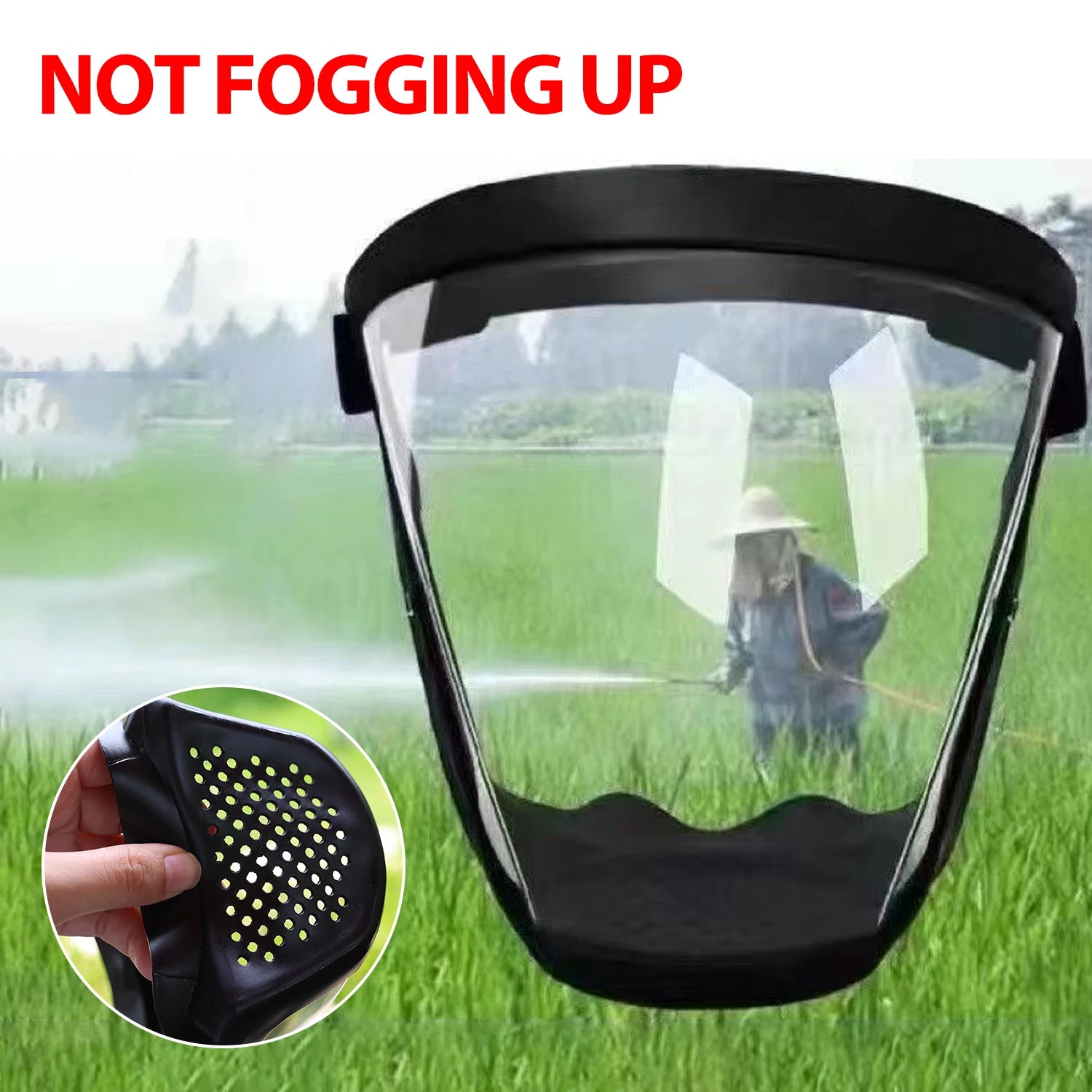 Full Face Dust &amp; Splash Proof Protective Goggles Mask