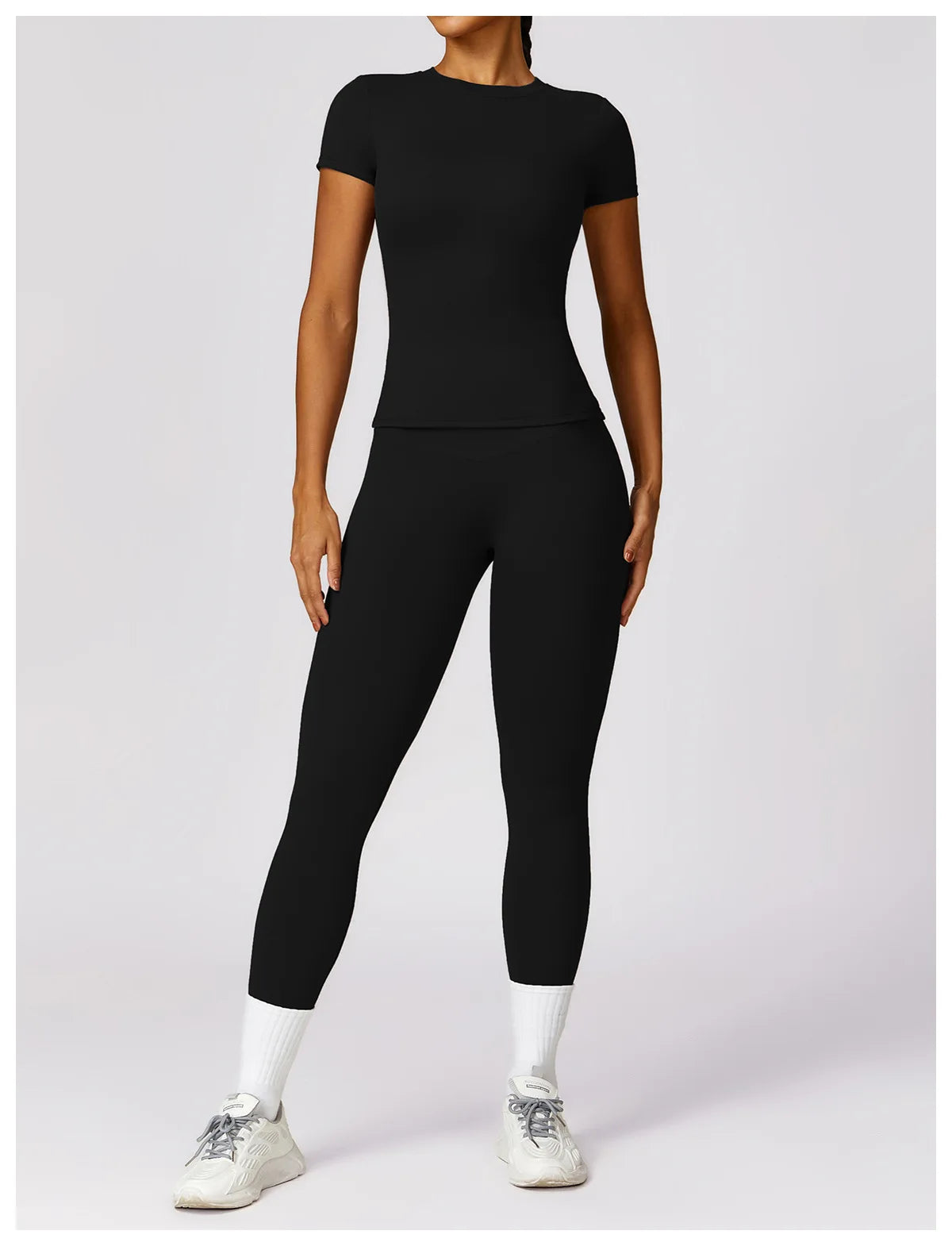 Áo Tập Yoga Nữ 2024 - Nhanh Khô, Tím, Ngắn Tay - Daisan Mart