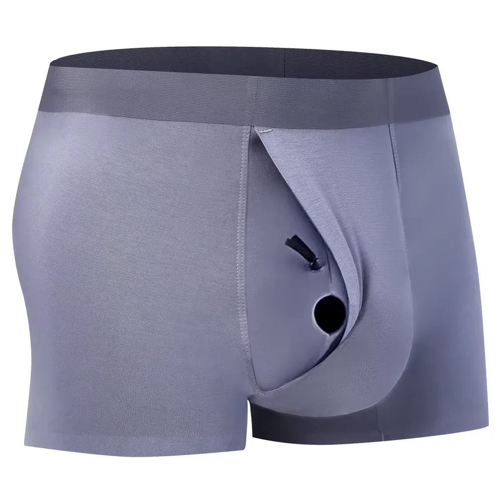 Men's Breathable Pouch Underwear Supports Phimosis Treatment