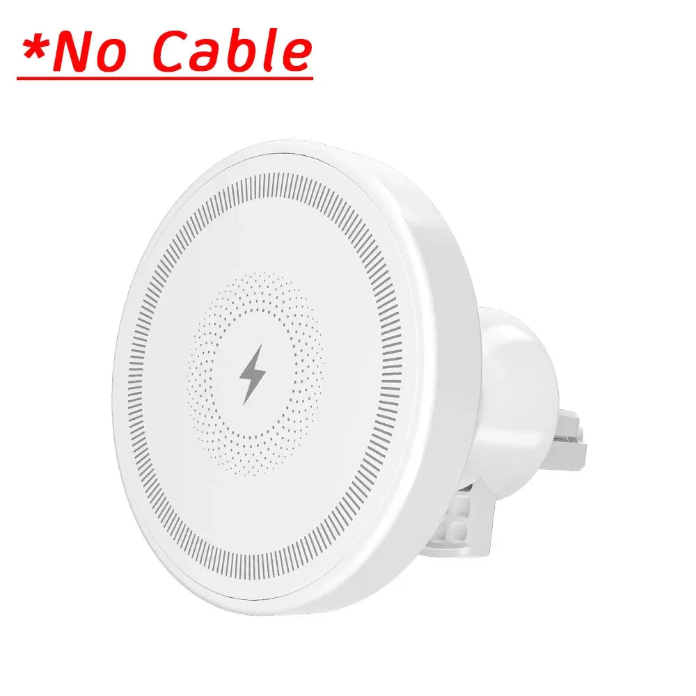 30W Car Wirless Magnetic Charger Air Outlet Phone Holder Stand For iPhone 16 15 14 13 12 Pro Max Fast Charging Cellphone Blacket