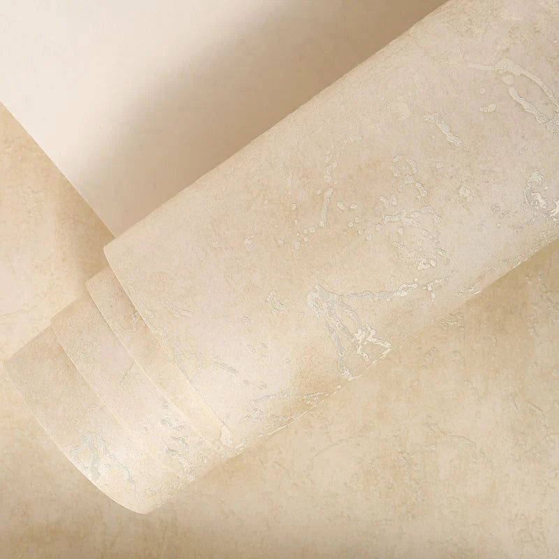 Bronzing Non-Woven Fabric Cement Wallpaper
