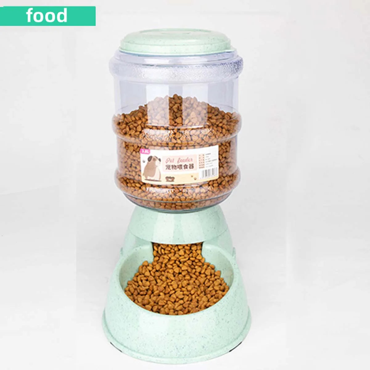 Automatic Pet Feeder 3.8L Large Capacity Pet Feeder and Water Dispenser Plastic Water Bottle Pet Supplies Bowl For Cats And Dogs - Daisan Mart