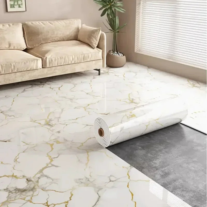 Cover Damaged Wall Self-adhesive Imitation Marble Wallpapers Waterproof Oil Proof Foam Wall Sticker for Bathroom Cabinet Ceiling