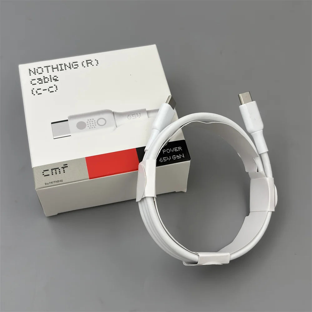 65W GaN USB-C Fast Charging Cable For Nothing Phone 1-3