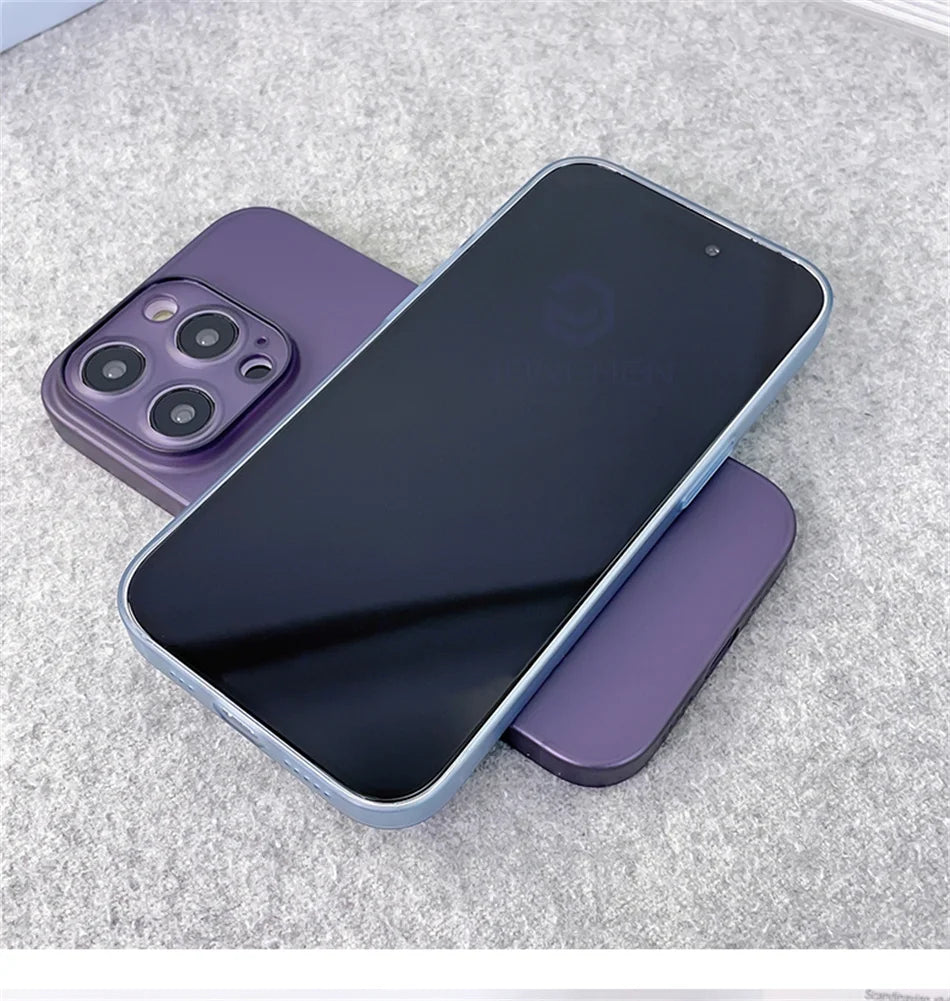 Ultra Thin 0.3mm Matte Transparent iPhone 17-16 Case