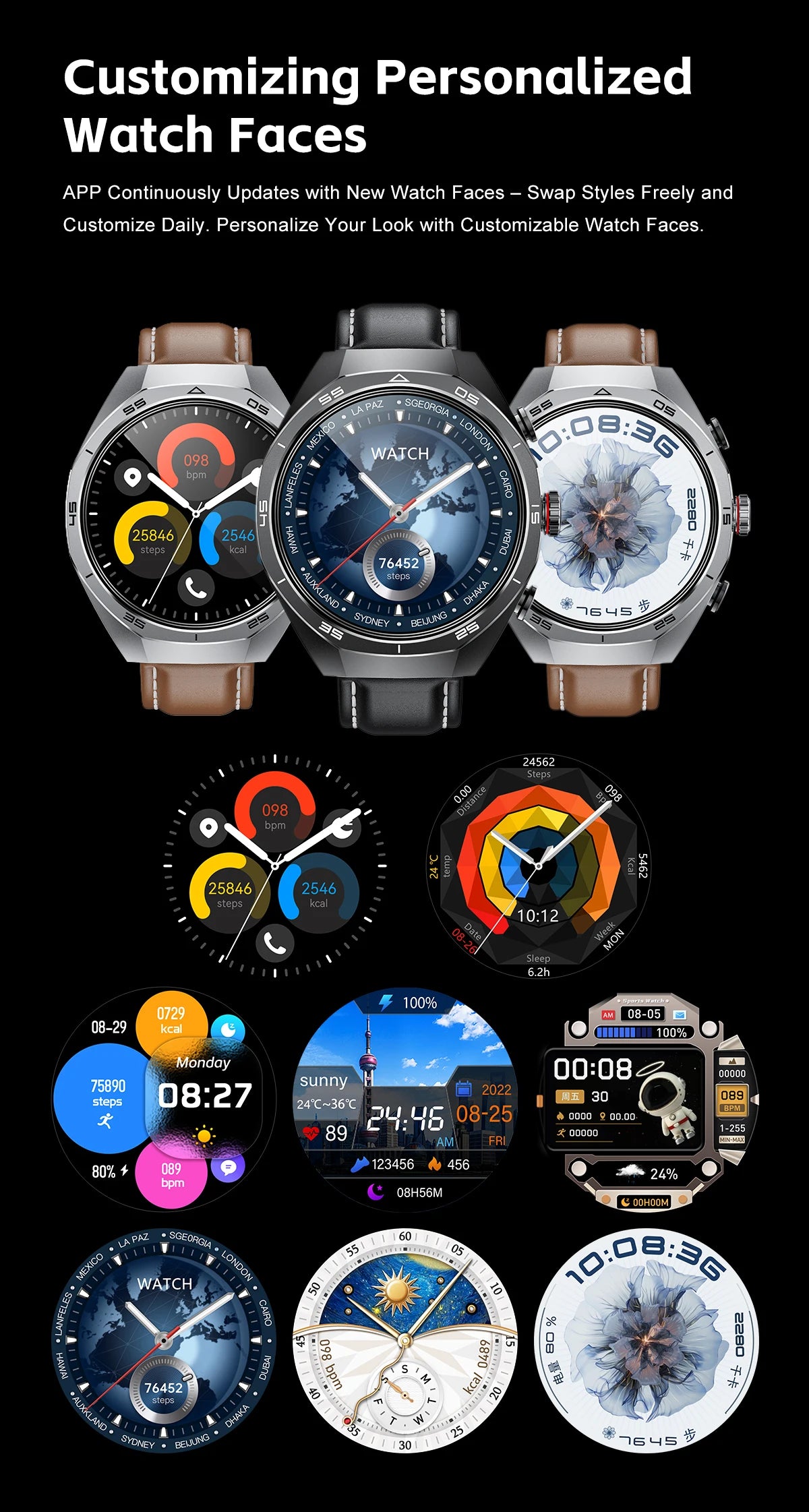 Đồng Hồ Thông Minh TWS 2in1 Chống Nước IP67 Bluetooth