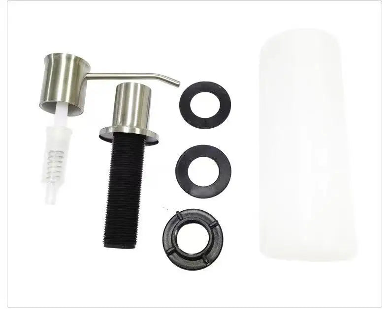 500ml Stainless Steel Under Sink Soap Dispenser for Kitchen