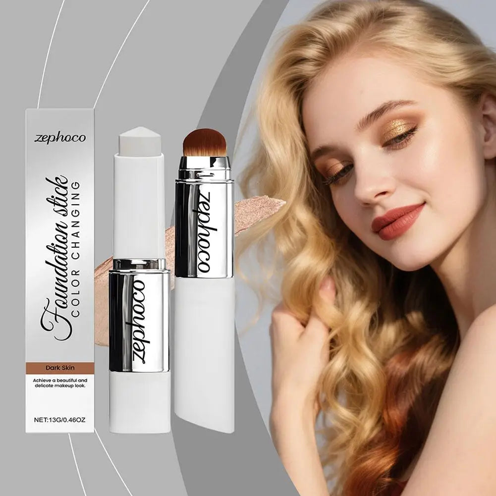 Kem Nền 2 Đầu Kèm Cọ - Mịn Lì, Chống Mồ Hôi, Sáng Da