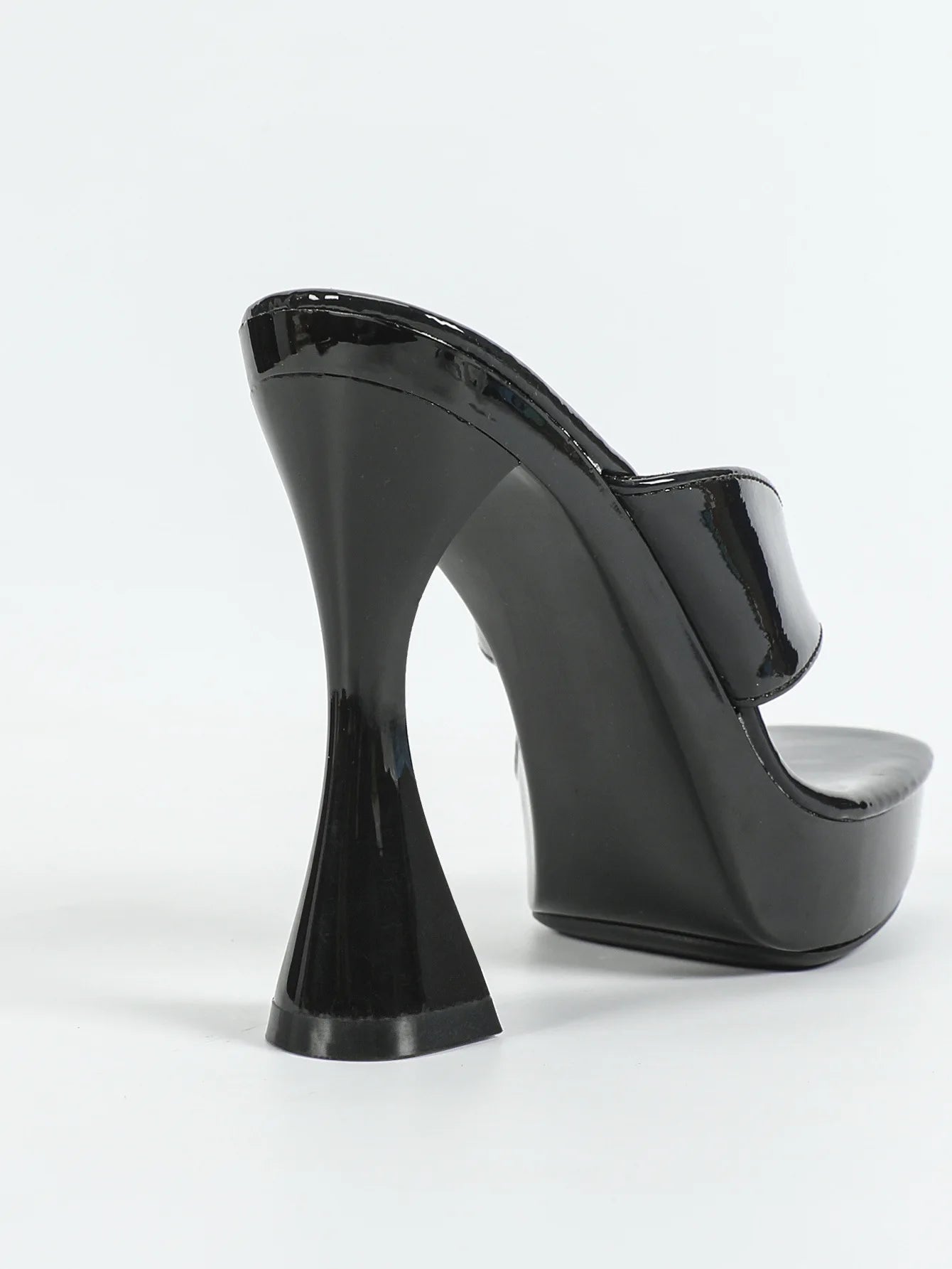 Women's Square Heel Sandals, 12CM Thick Sole Summer