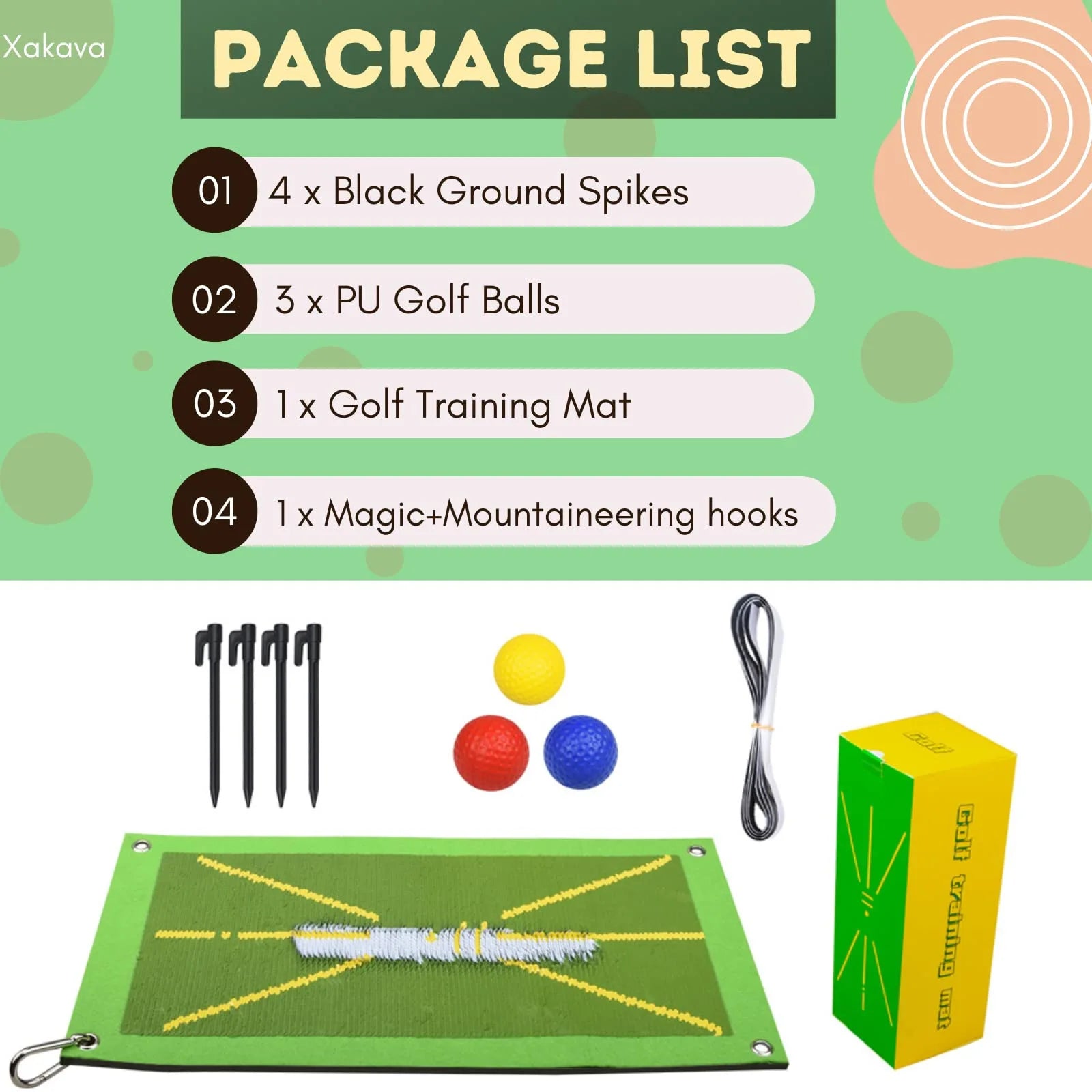SwingPro - Golf Practice Mat For Beginners