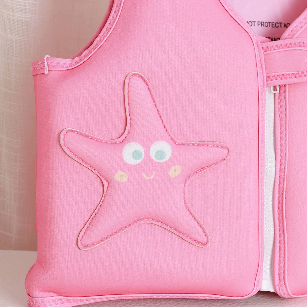 Áo Phao Trẻ Em Thiết Kế 3D Dễ Thương Bơi An Toàn