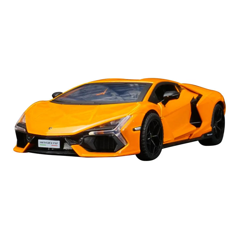 Mô Hình Xe Lamborghini Revuelto Hợp Kim Kéo Lùi Trẻ Em - Daisan Mart