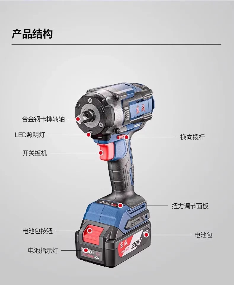 Dongcheng 598N.m Brushless Screw Motor