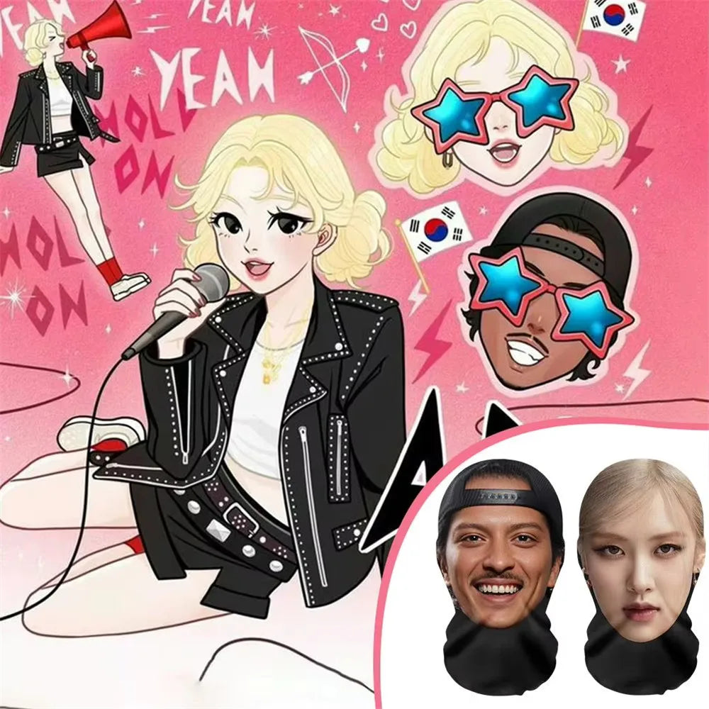 Mặt Nạ 3D Nguyên Khối - Cosplay Độc Đáo