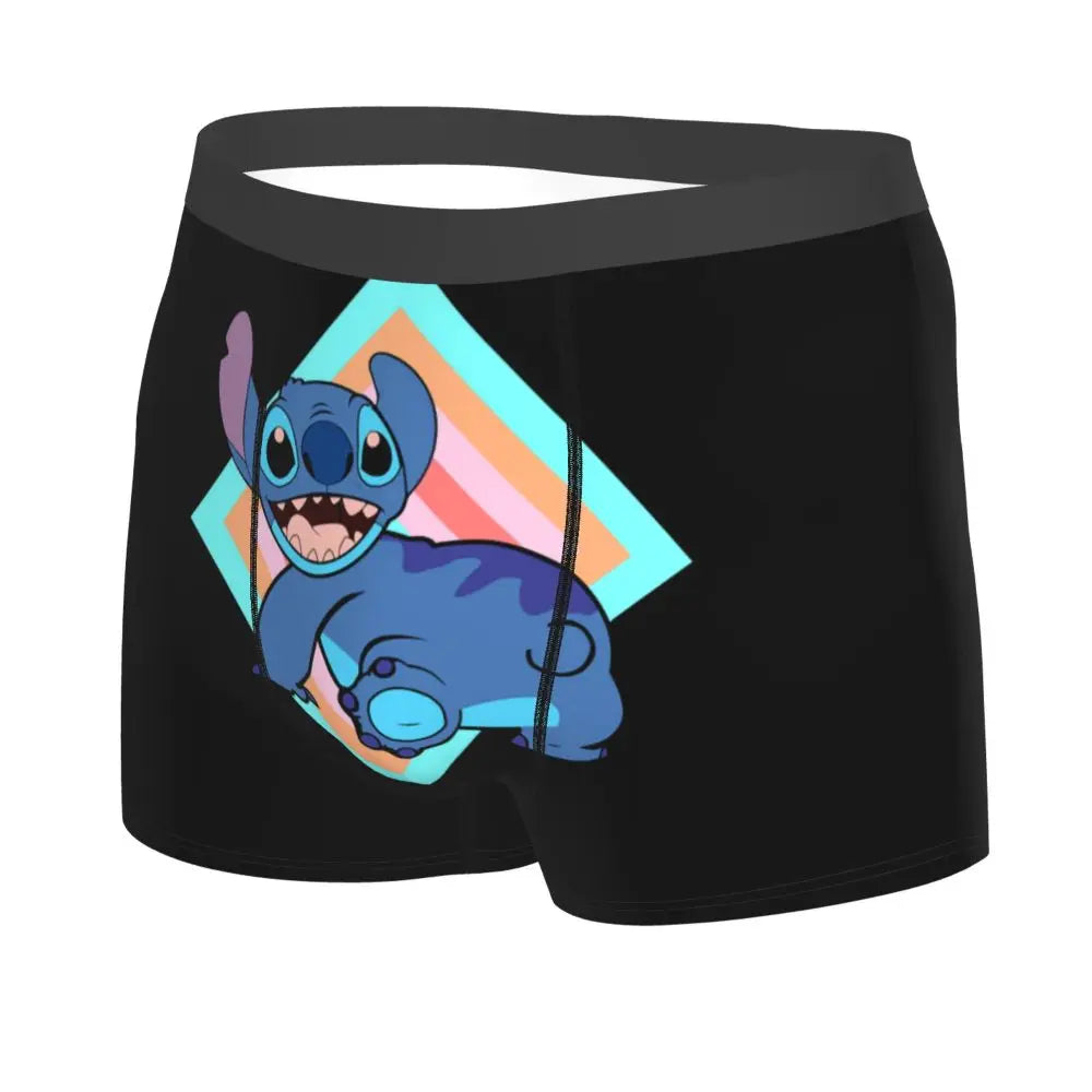 Quần Sịp Nam Lilo Stitch Thoải Mái Phong Cách Anime