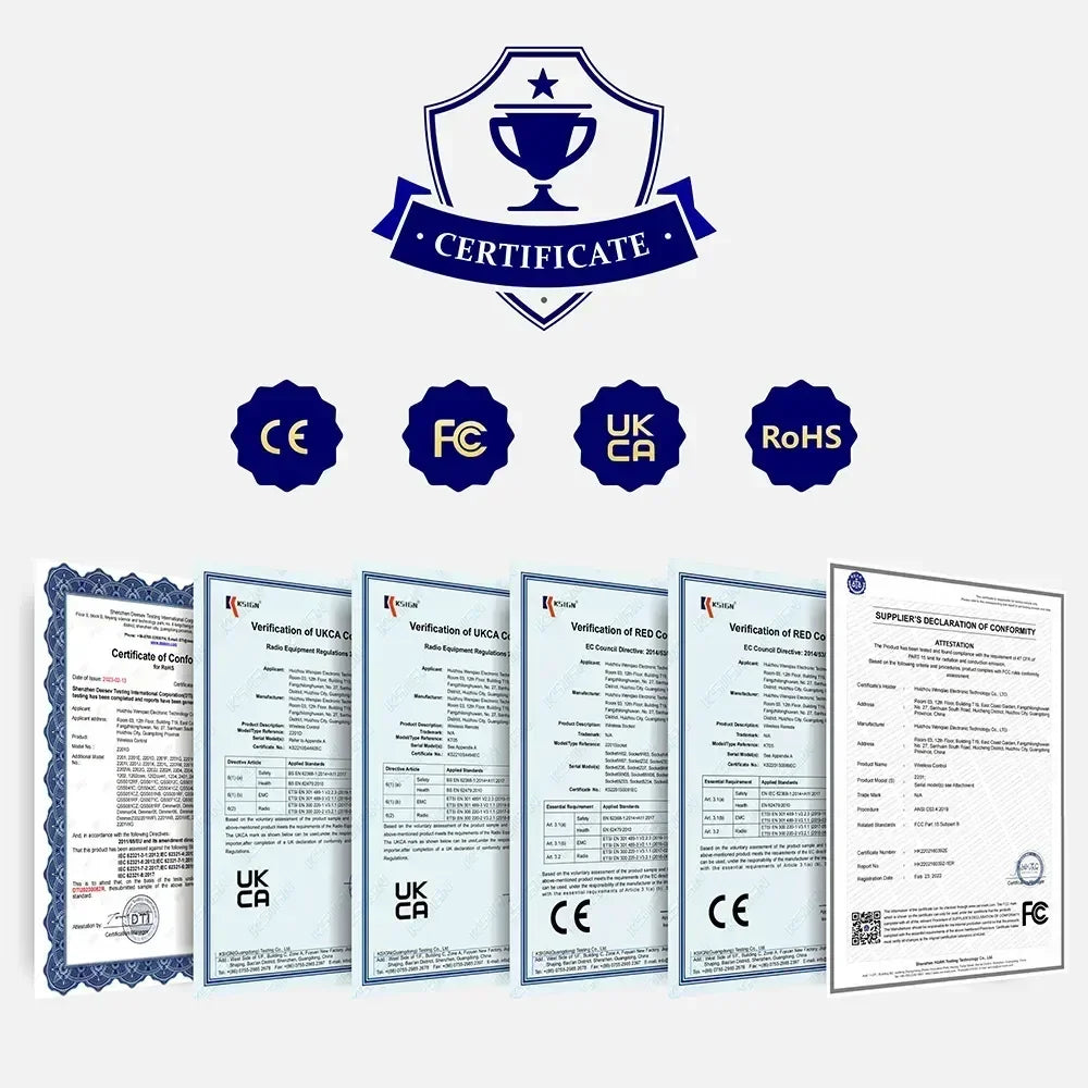 Công tắc RF thông minh 433Mhz cho LED
