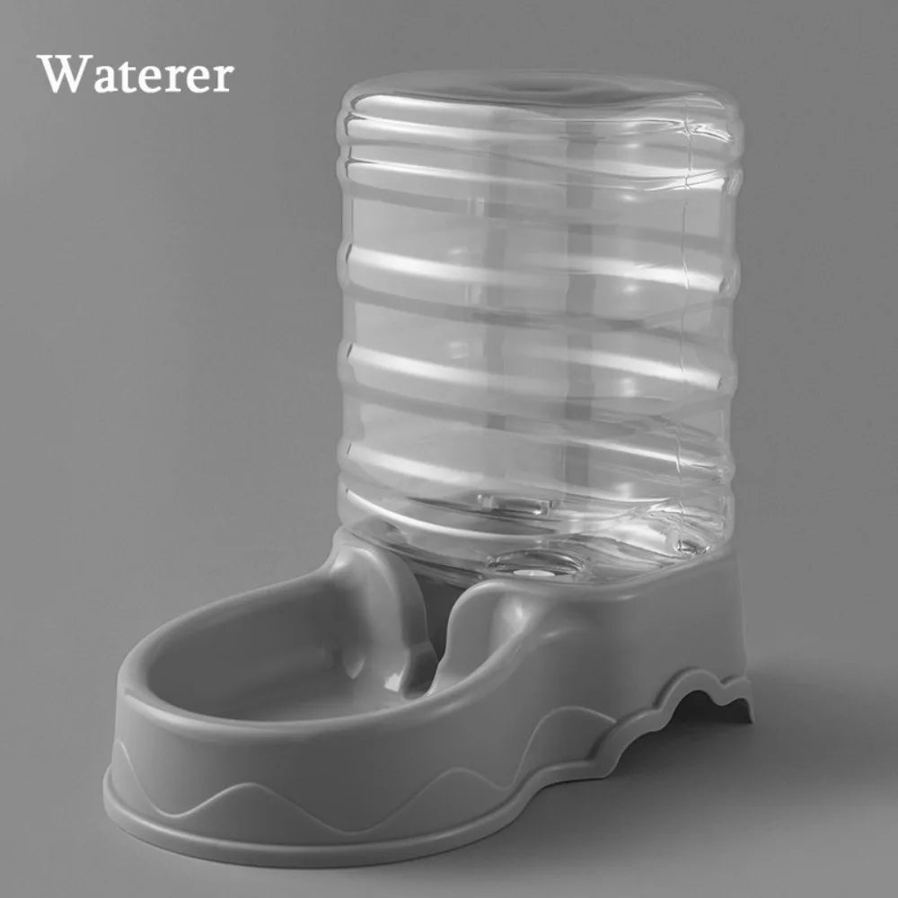 3.8L Automatic Pet Feeder Large Cat Dog Food Dispenser Water Fountain Drink Bowl - Daisan Mart
