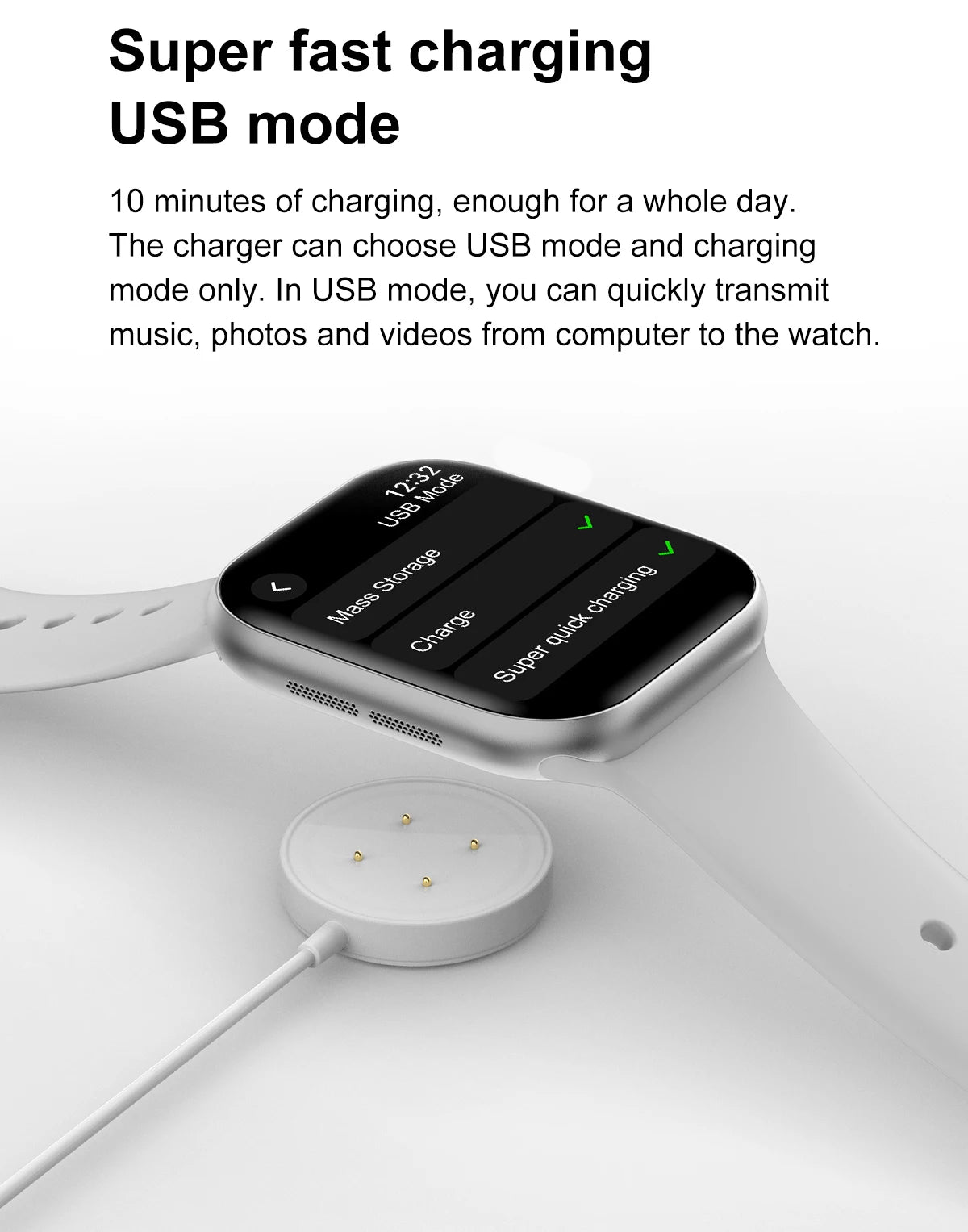 Đồng Hồ Thông Minh 10 Series, Màn Hình 1.96, NFC, IP68