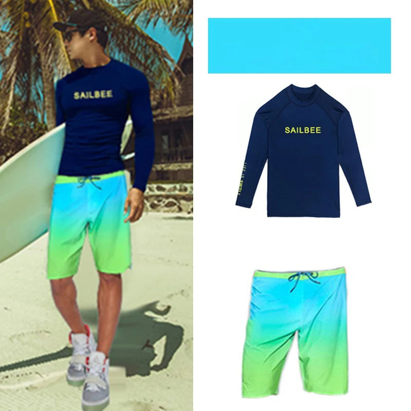 Áo Bơi Nam SAILBEE Chống UV - Lướt Sóng và Bơi Lội