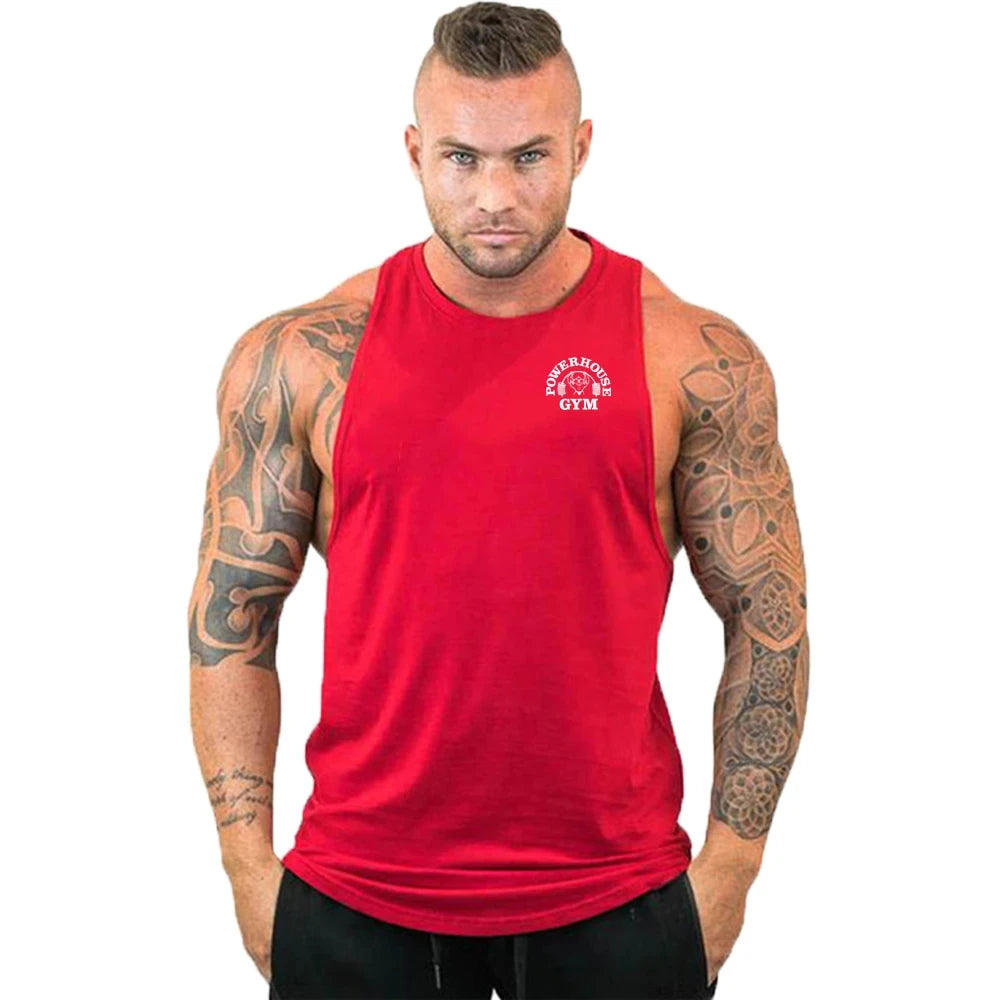 Men's Gym Shirt - Muscle Bodybuilding Tanktop
