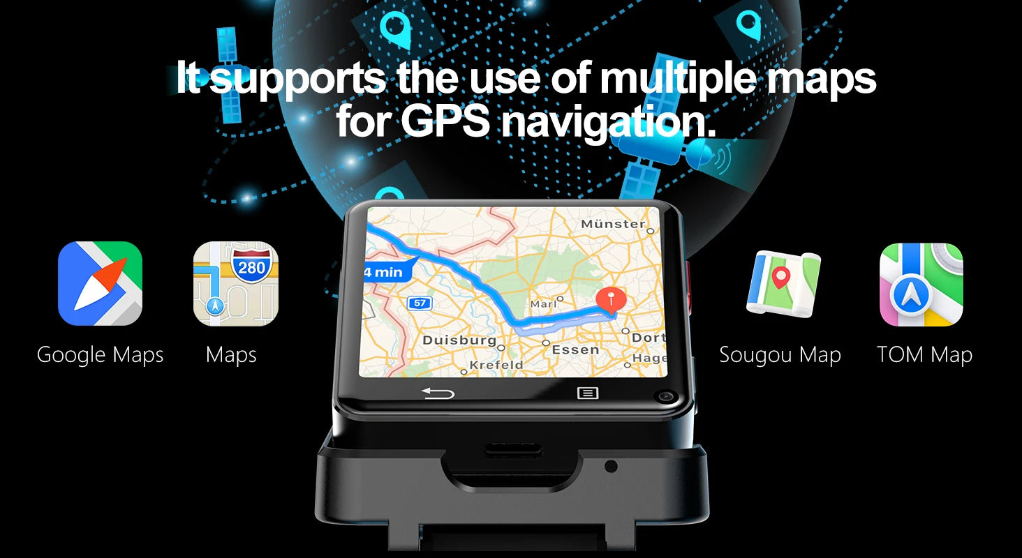 Đồng Hồ Thông Minh 4G Màn Hình Lớn 2.64 Android 11