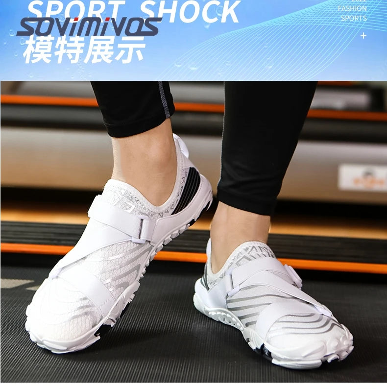 Giày Chạy Bộ Tối Giản Nam Nữ Đế Mỏng Rộng Ngón