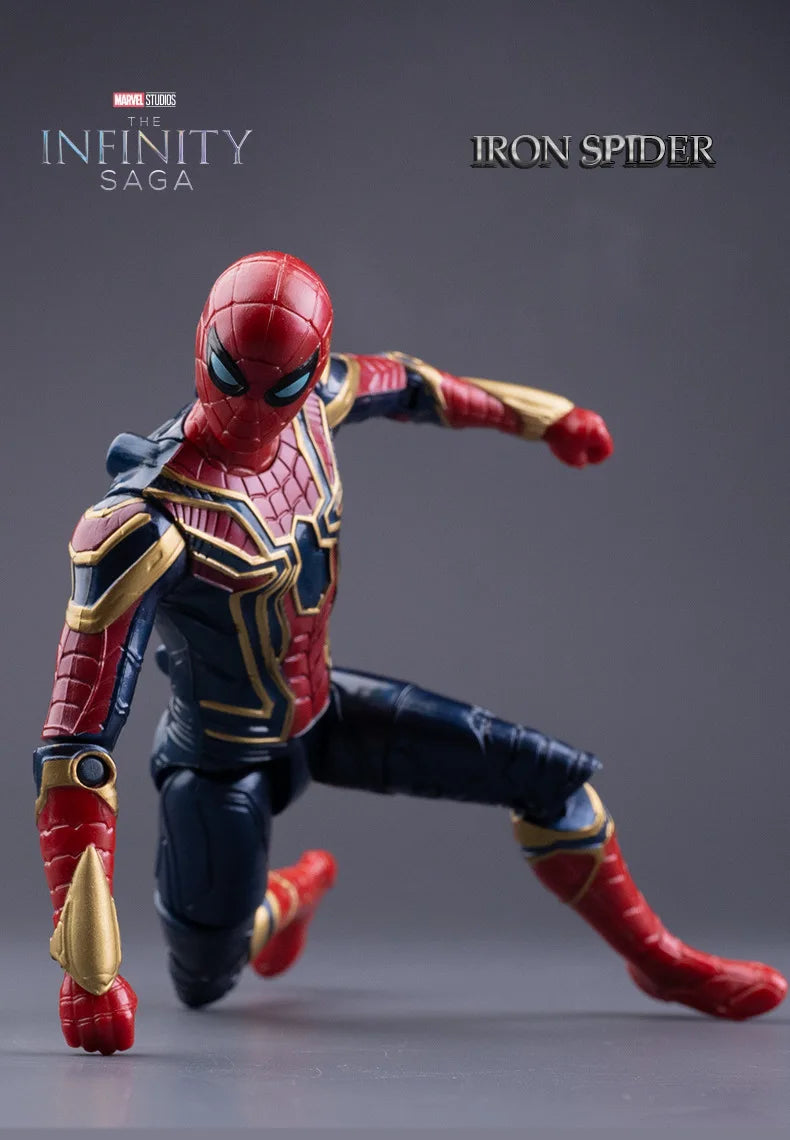 Anh Hùng Siêu Phẩm - Mô Hình Iron Man & Spider Man - Daisan Mart