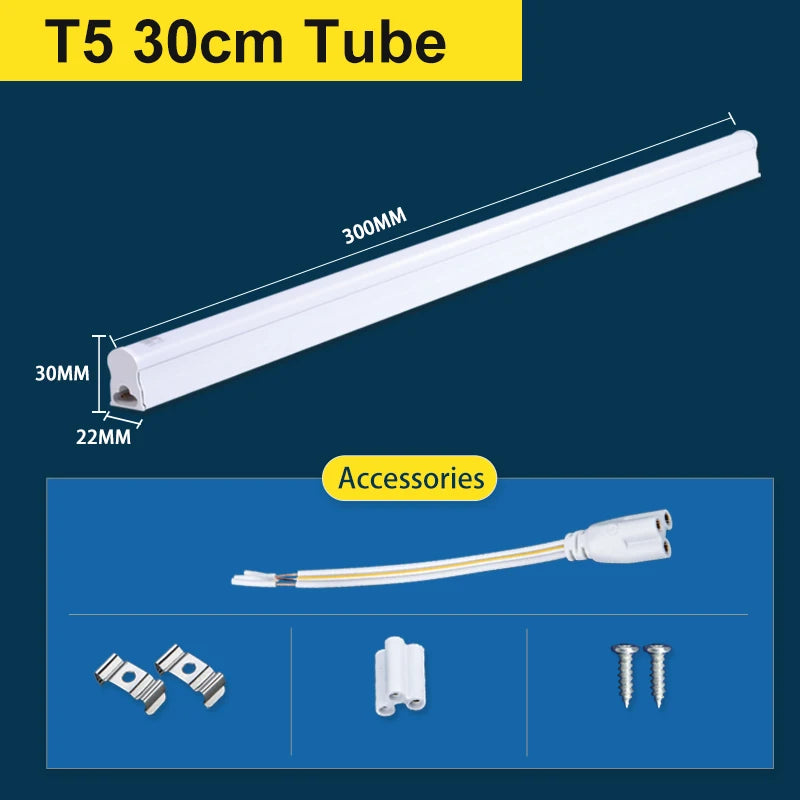 Đèn Tuýp LED T5 T8 90/120cm Lắp Tủ Bếp Văn Phòng Nhà