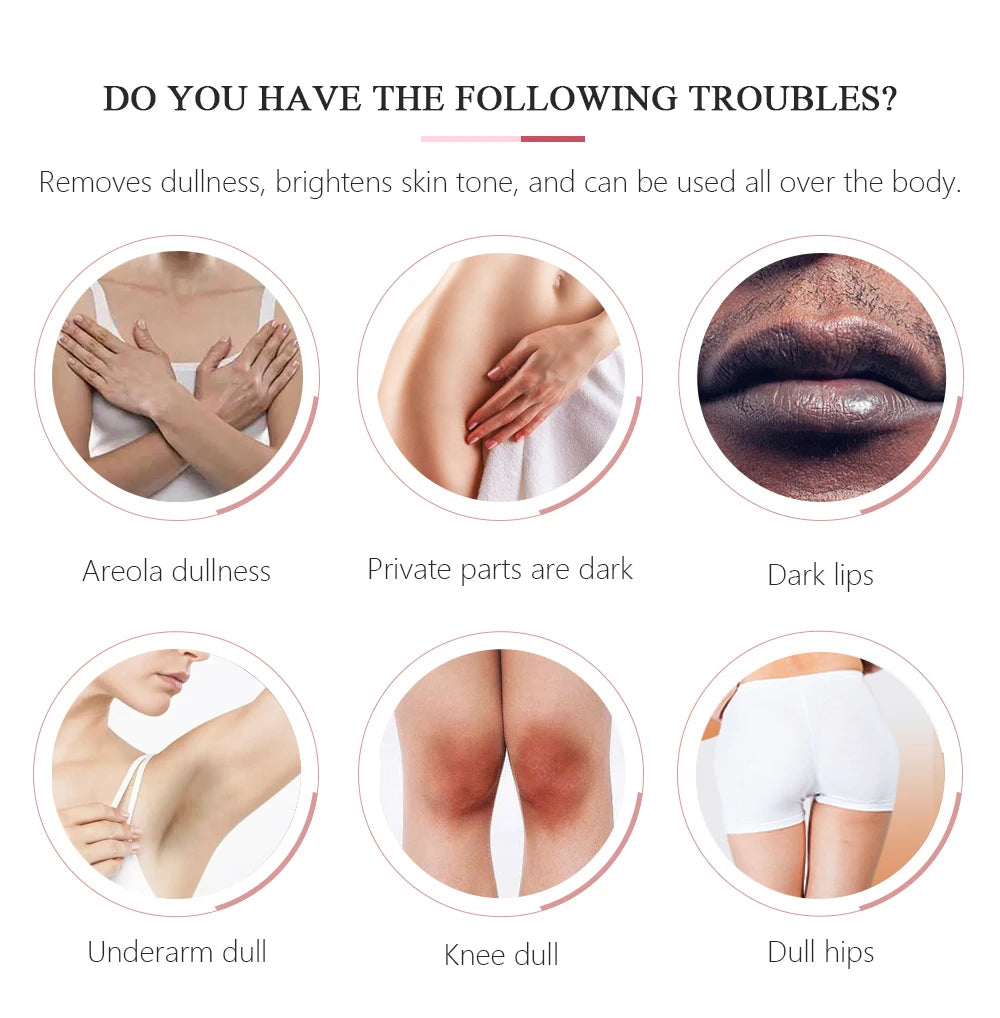 Whitening Cream for Sensitive Skin, Natural Brightening