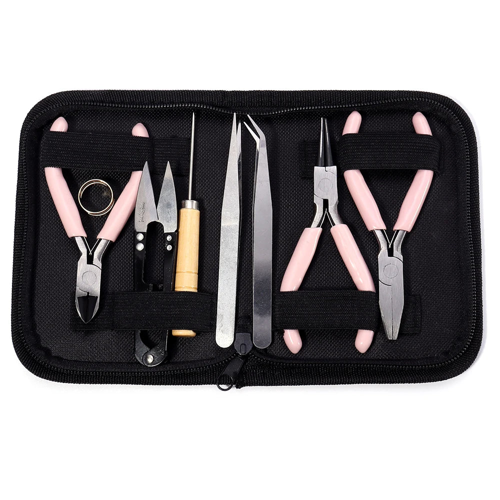 Convenient 6-Piece Multi-Purpose Jewelry Making Tool Set