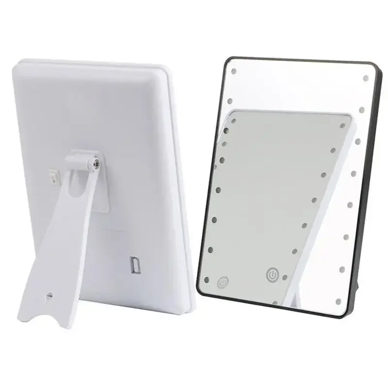 16-Light Adjustable Touch LED Makeup Mirror